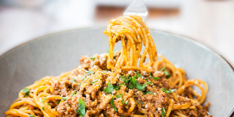 low fodmap spaghetti bolognese