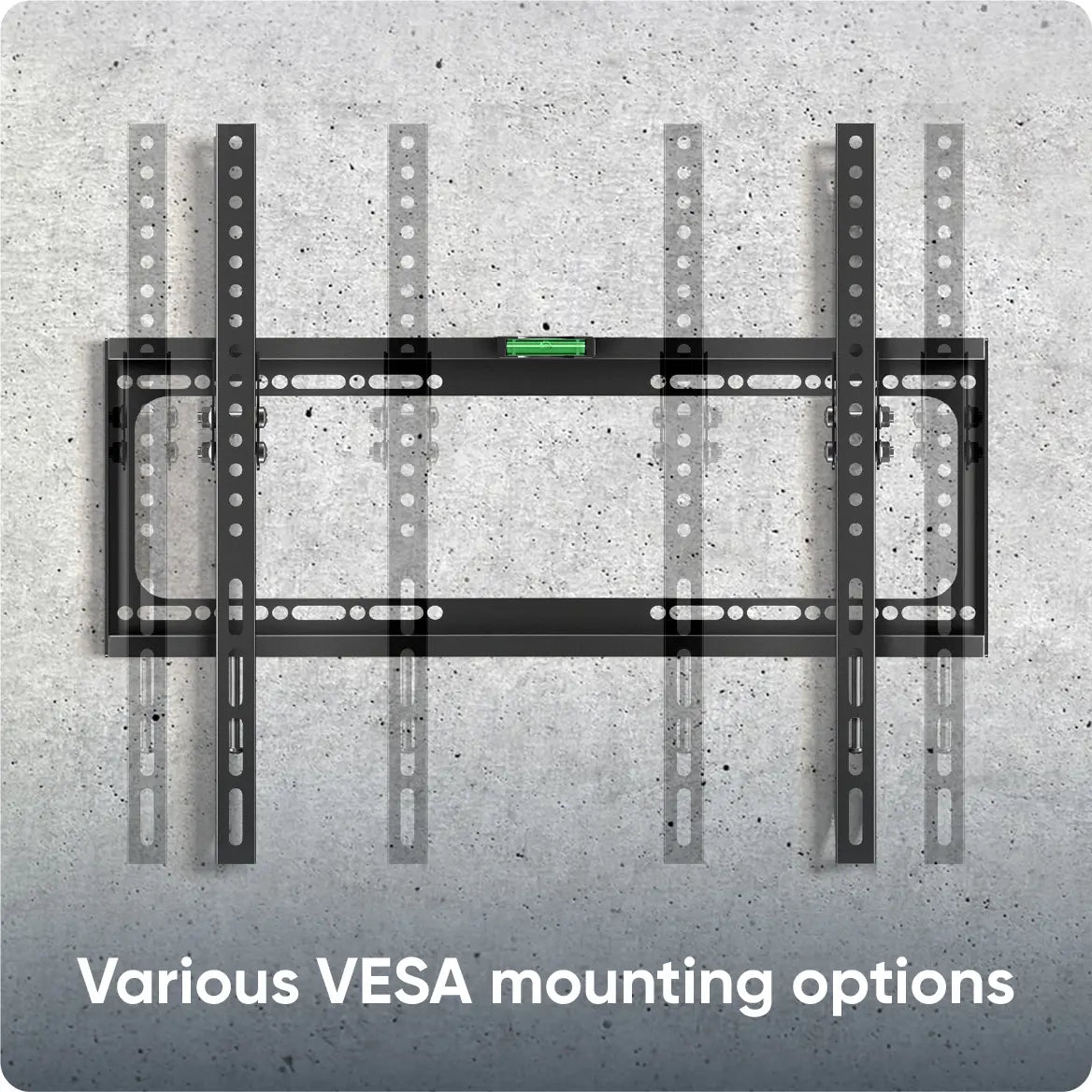 Various VESA mounting options