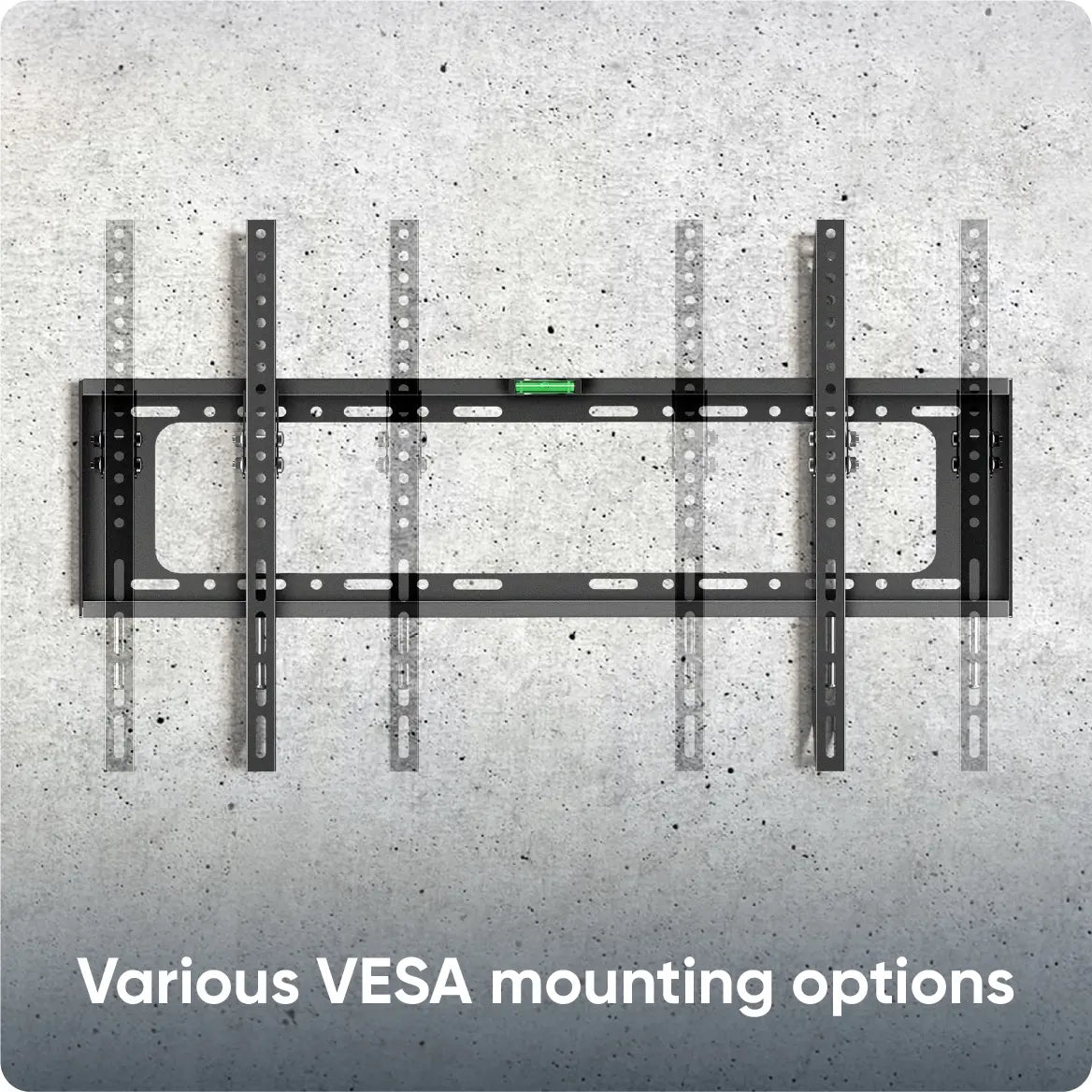 Various VESA mounting options