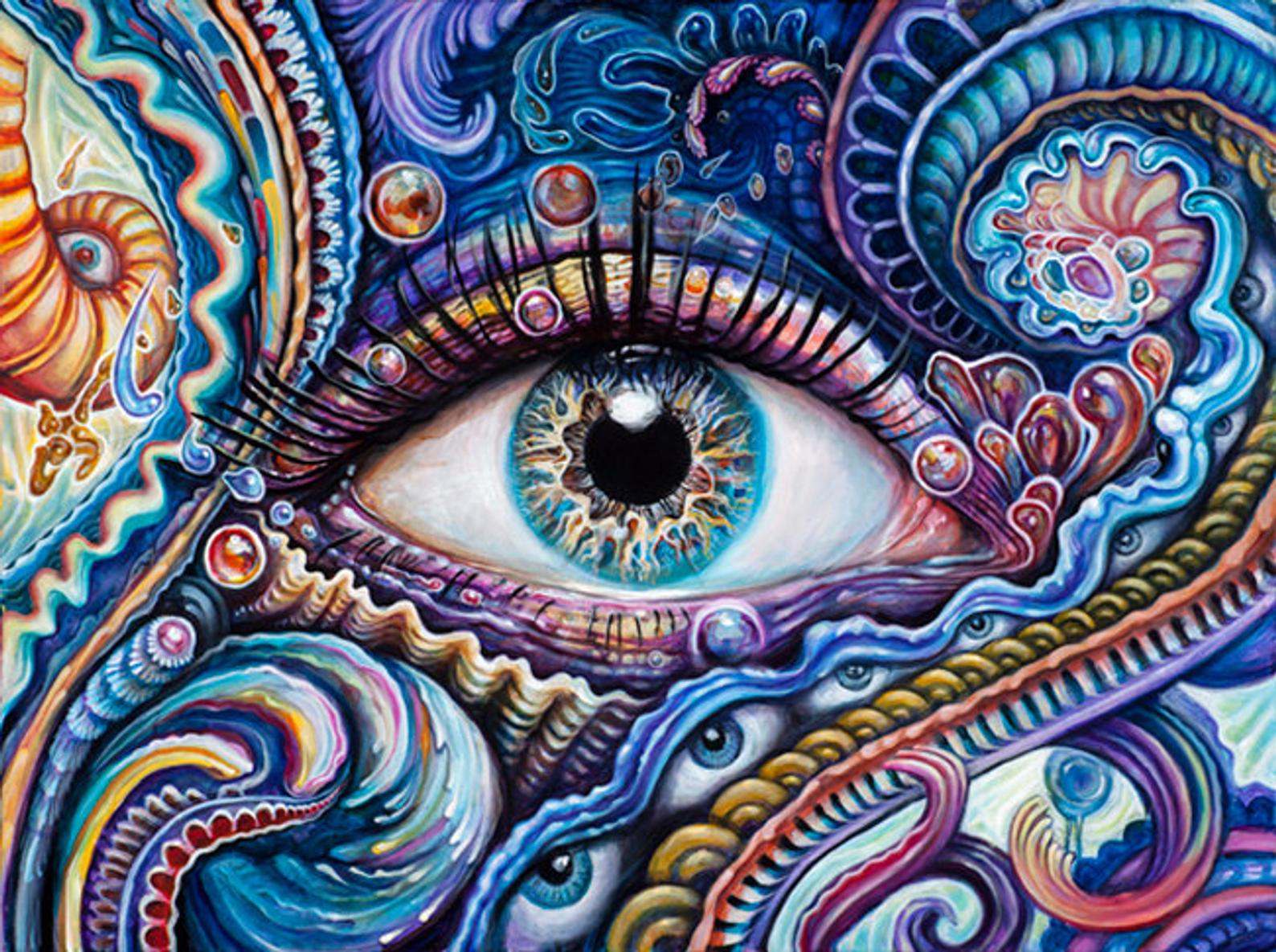 Trippy Art, Drawings & the Psychedelic Influence on Human Expression