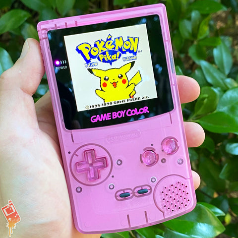 Silhouette Series - Pikachu Edition Backlit Gameboy Color – 8bitAesthetics