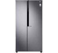 LG GC-B247KQDV Refrigerator, Side by Side, 627L – Silver