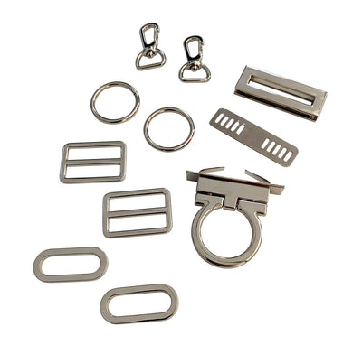 Swivel Hooks & D Rings 1/2in Nickel – Keepsake Quilting