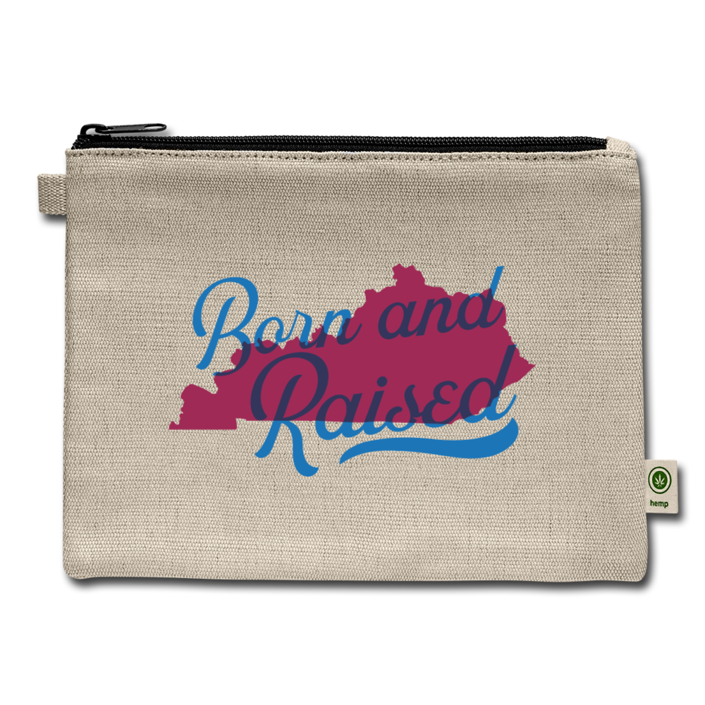 Born And Raised Carry All Pouch