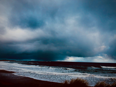 Foggy Bummers Photograph North Sea from Ugie Beach, Peterhead.