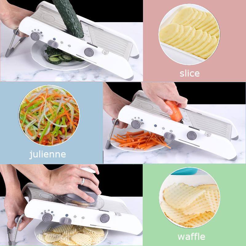 Mandoline Vegetable Slicer Handheld Utensil – Amazingforless