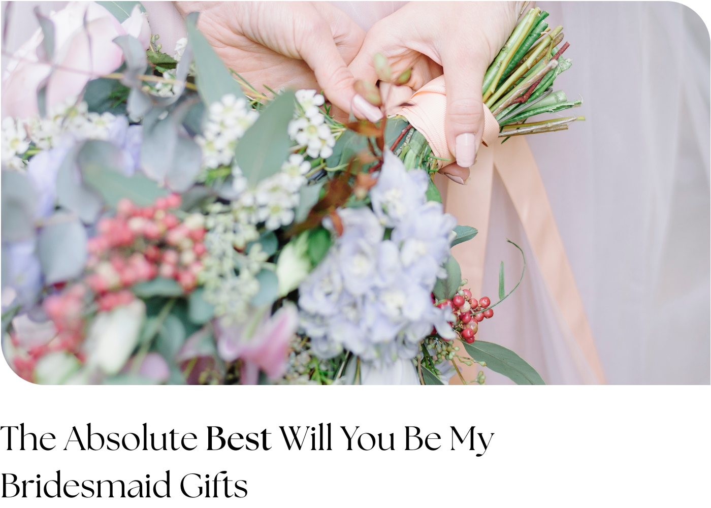 The right bridesmaids' gift, a truly special gift for your wedding  bridesmaids