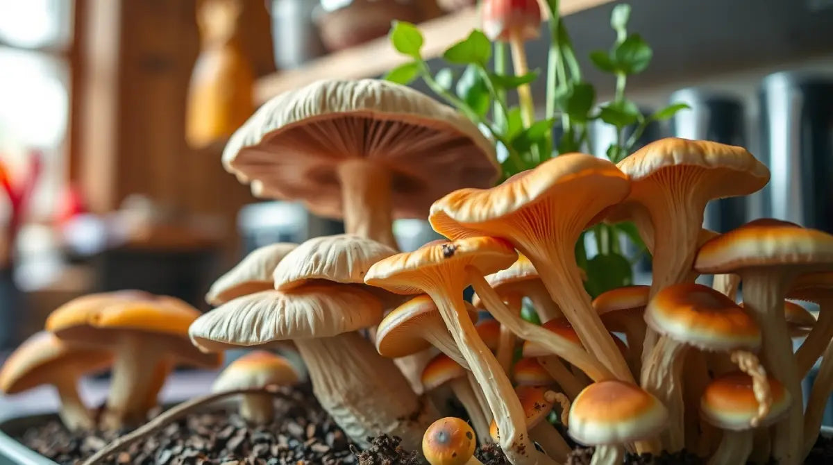 Grow Your Own Gourmet Mushrooms