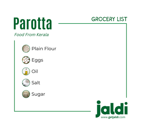 Parotta Recipe Indian Grocery