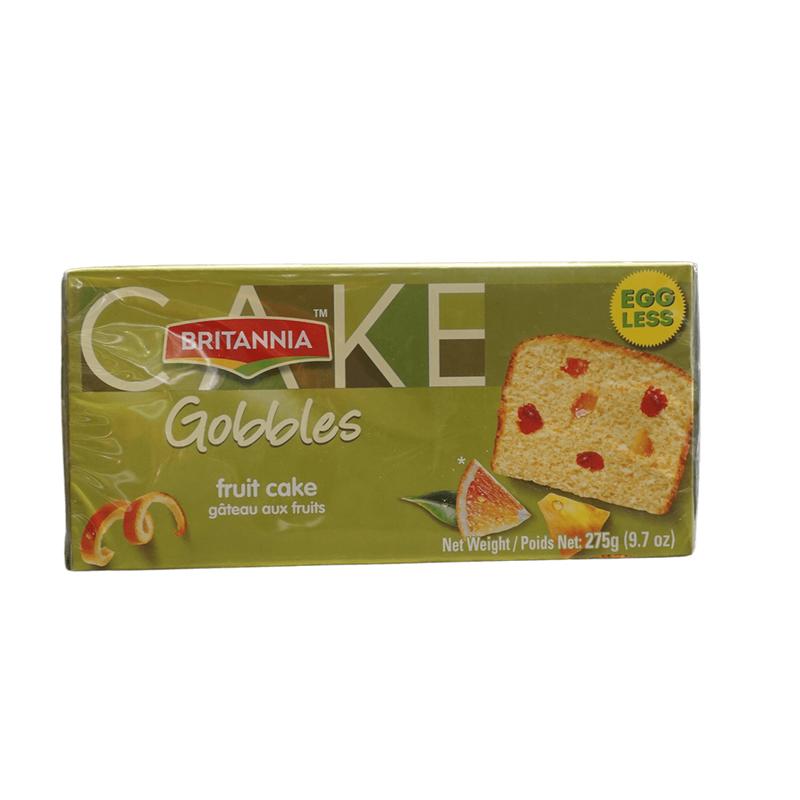 Britannia Gobbles Vanilla Cake 8.82oz (250g) - Delightfully Smooth, Soft  and Delicious Cake - Breakfast & Tea Time Snacks - Suitable for Vegetarians  (Pack of 2) - Walmart.com