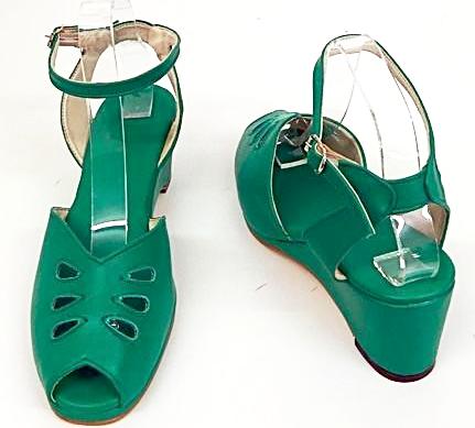 emerald green shoes