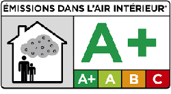 French IAQ A+ logo