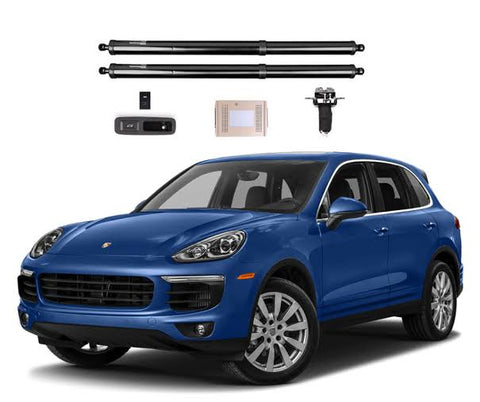 Complete retrofit kit electronic tailgate for Porsche Cayenne