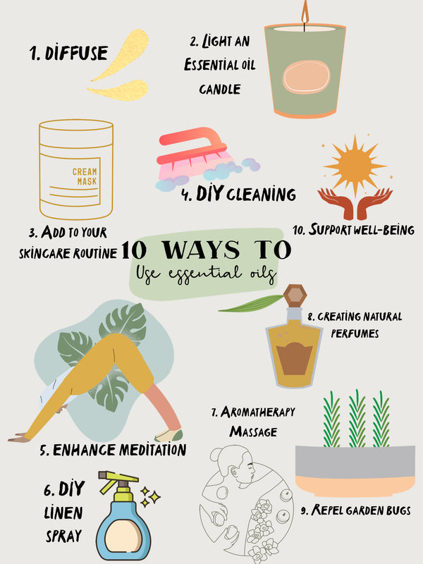 10 Ways to Use Essential Oils | What are Essential Oils