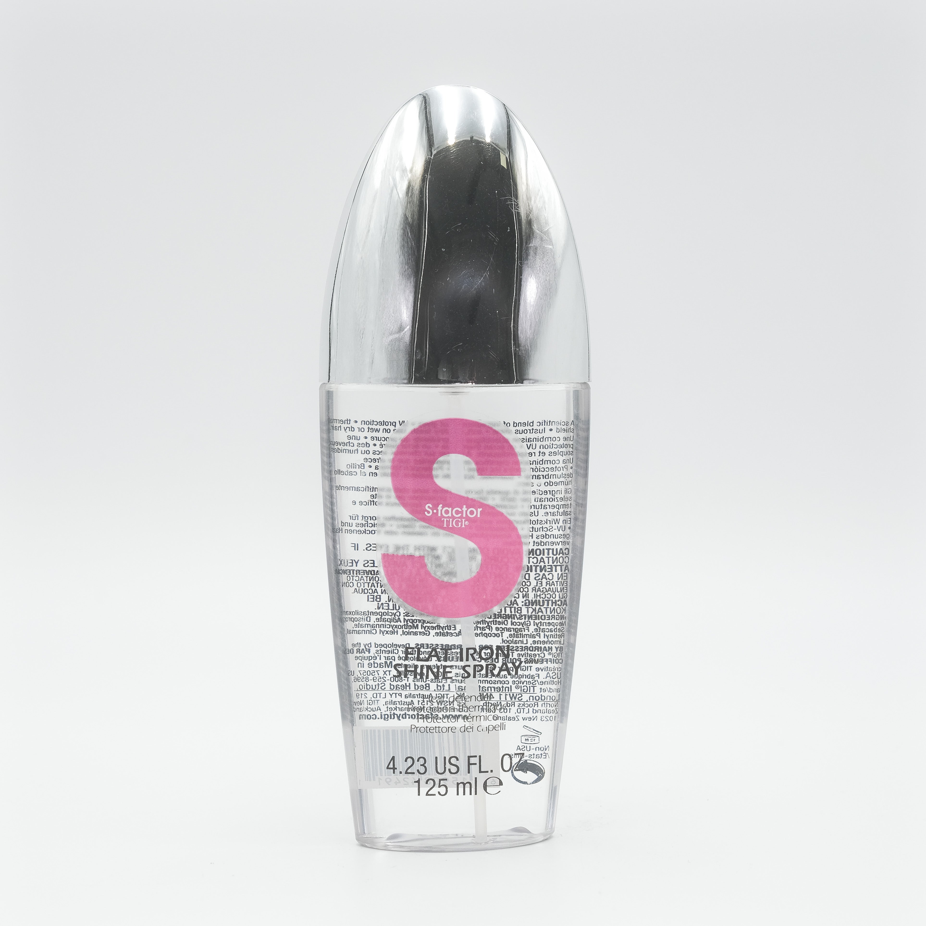 S FACTOR TIGI Flat Iron Shine Spray 4.23 oz – Overstock Beauty Supply