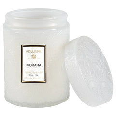 Mokara Medium Glass Jar Candle