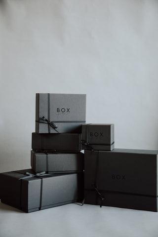 Variety of sizes of BOXFOX boxes