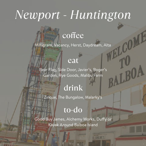 Newport - Huntington guide by BOXFOX