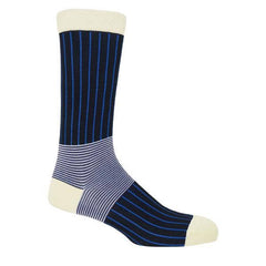 Oxford Socks - Blue
