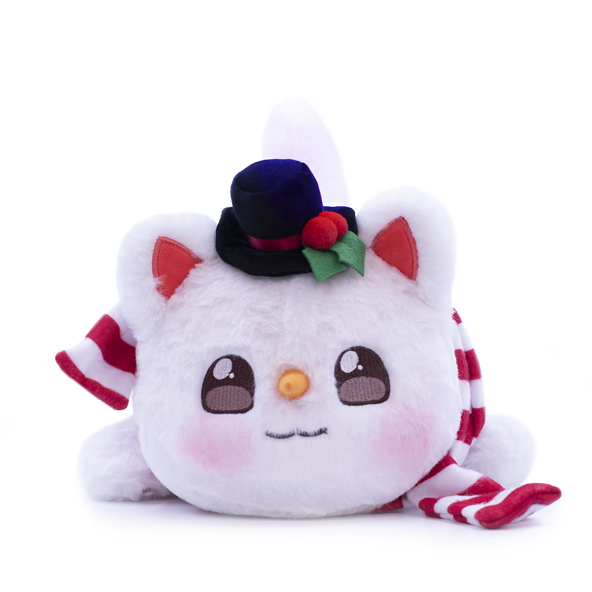 aphmau snowman cat plush