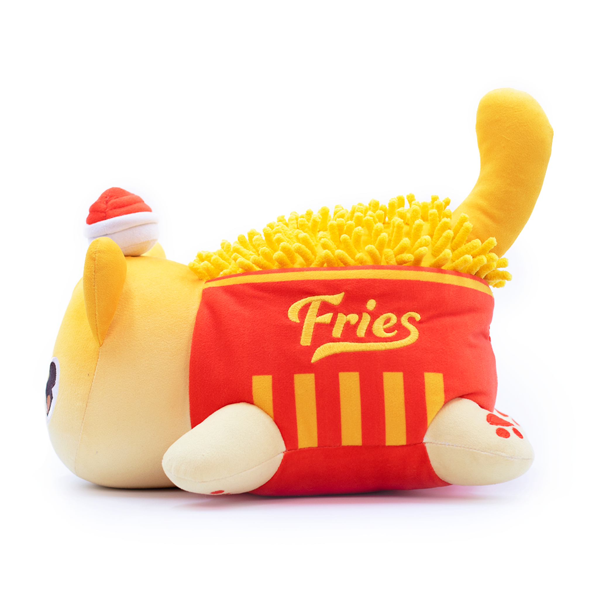 french fries cat plush