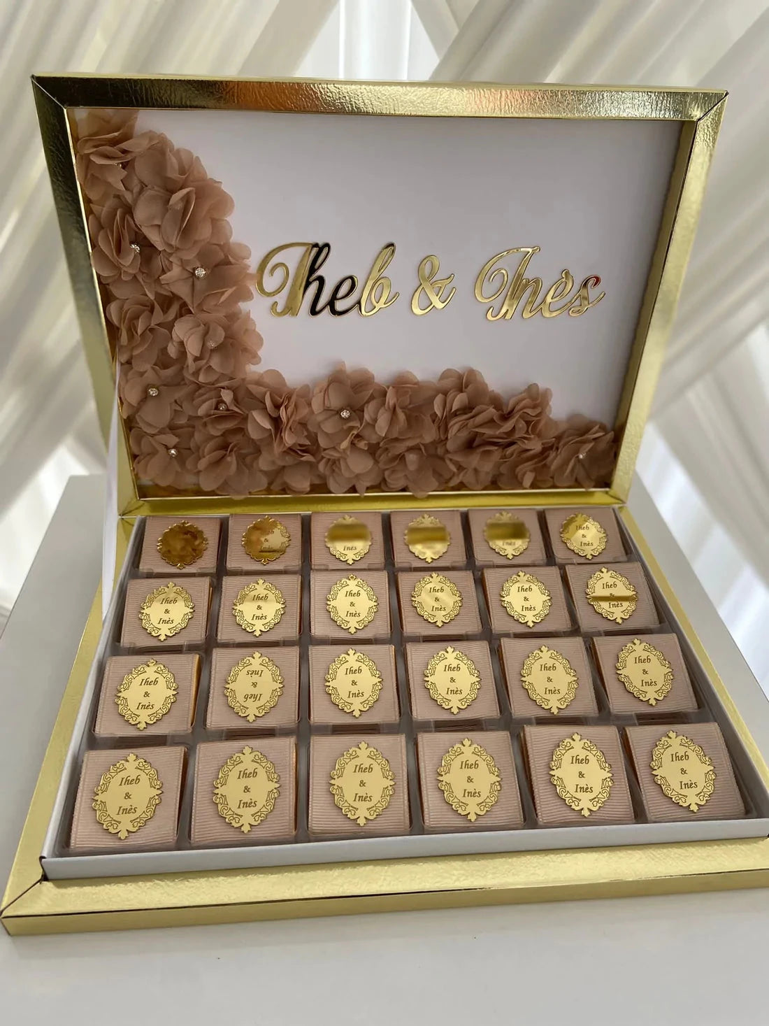 Coffret chocolats à offrir