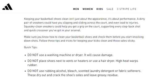 Will hand sanitizer ruin your basketball shoes?