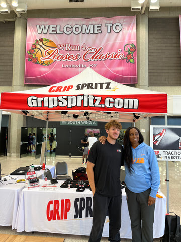 Matt Olen of Grip Spritz and Samantha Williams - Coach of University of Tennessee Women's Basketball