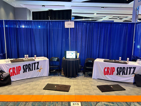 Grip Spritz Exhibitor Booth - NADC 2023