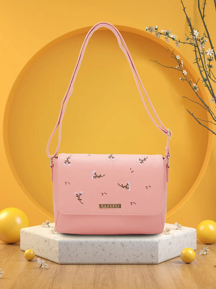 Buy Caprese Shally Women Satchel (Grey and Pink) Online at Best Prices in  India - JioMart.