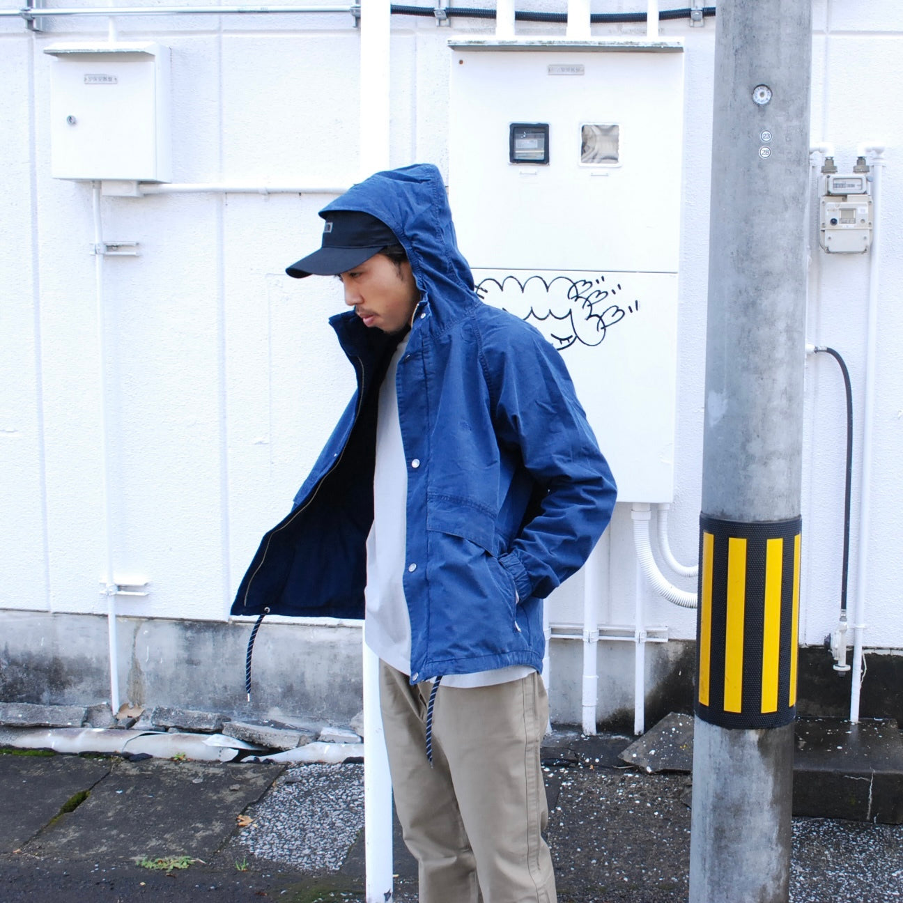 通常 1本タイプ NORTH FACE Indigo Mountain Wind Parka