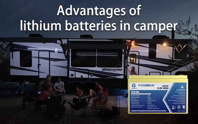 Advantages of lithium batteries in camper