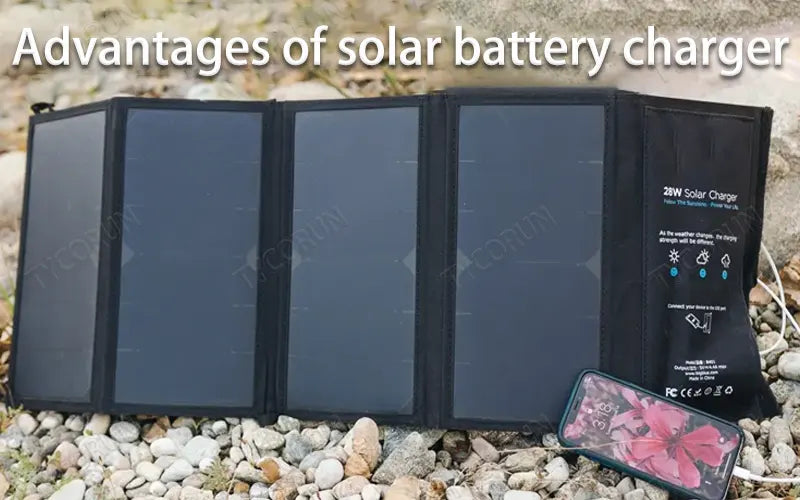 Advantages of solar battery charger