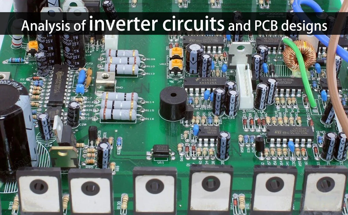 Analysis of inverter circuits and PCB designs