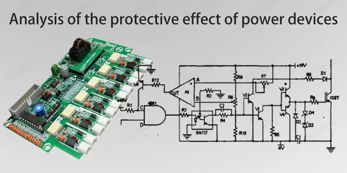 Analysis of the protective effect of power devices