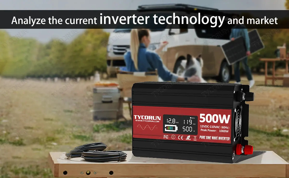 Analyze the current inverter technology and market