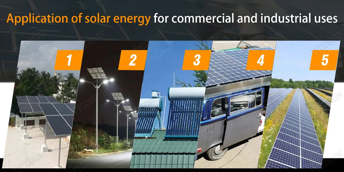 Application-of-solar-energy-for-commercial-and-industrial-uses