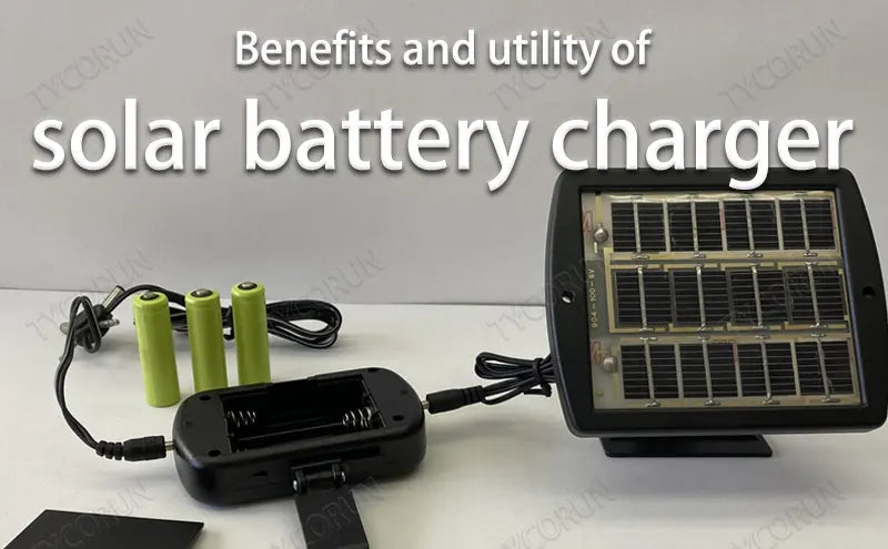 Benefits and utility of solar battery charger