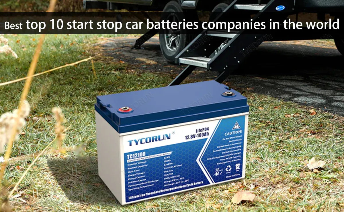 Best top 10 start stop car batteries companies in the world