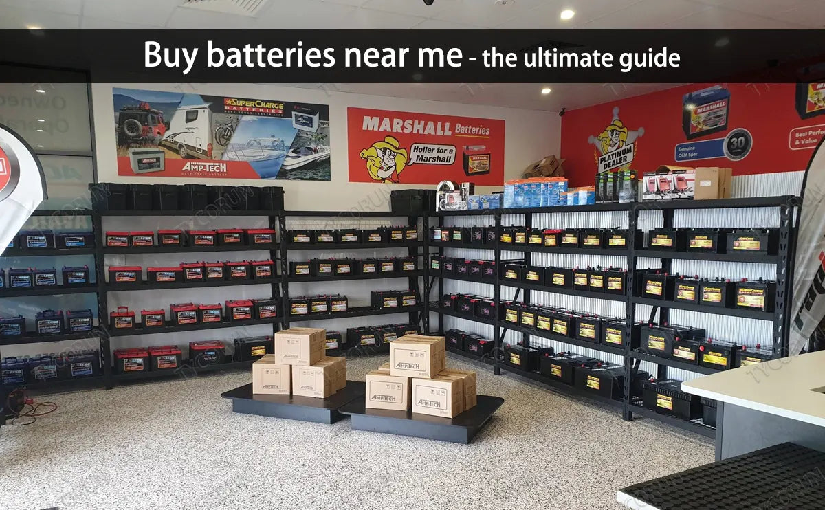Buy batteries near me - the ultimate guide