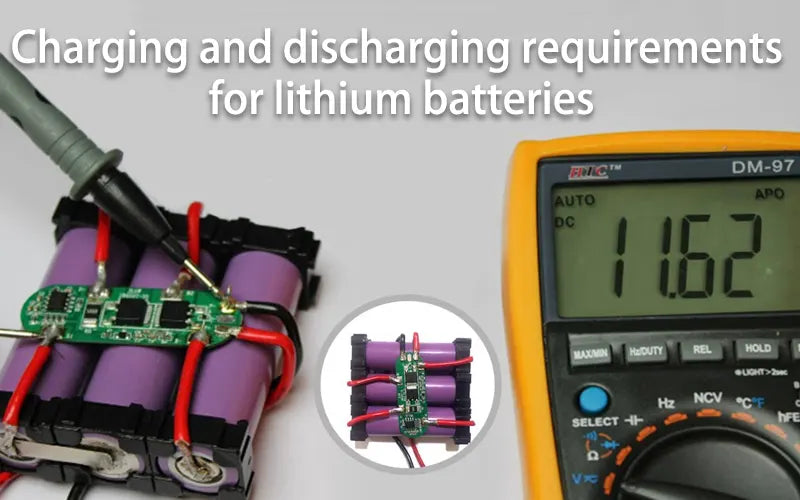 Charging and discharging requirements for lithium batteries
