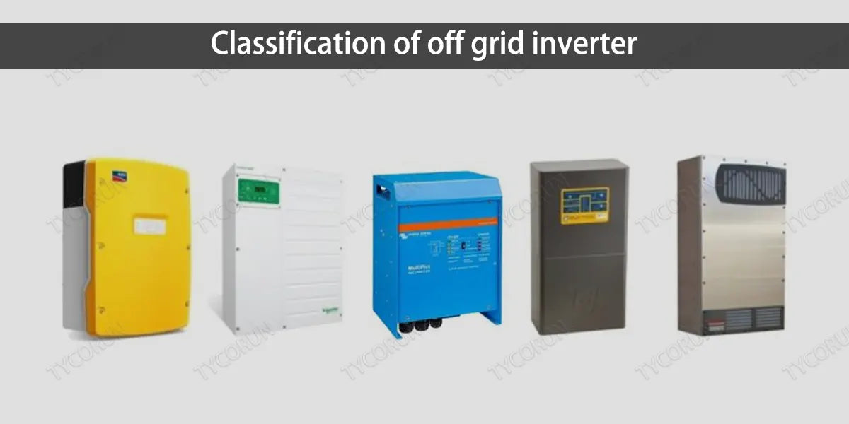 Classification of off grid inverter