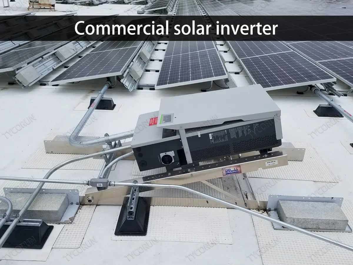 Commercial solar inverter