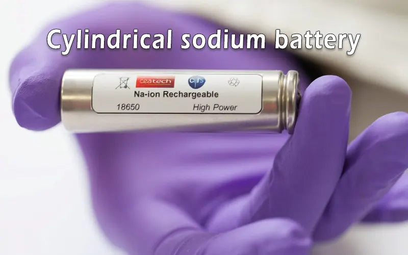 Cylindrical sodium battery