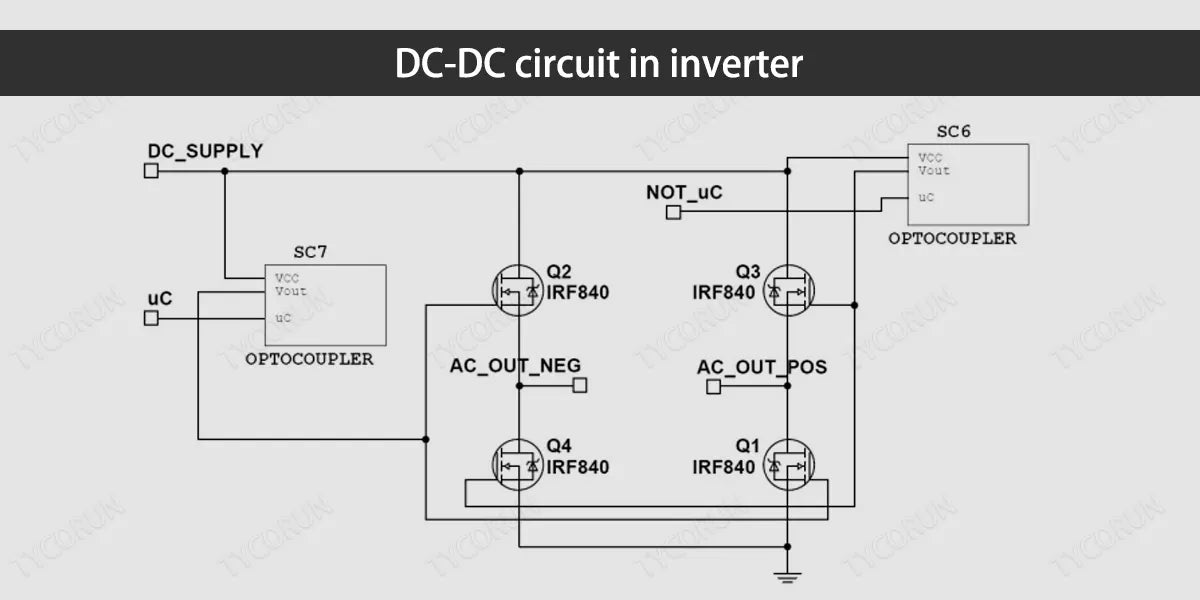 DC-DC-circuit-in-inverter
