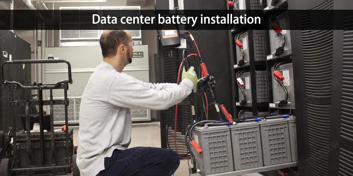Data-center-battery-installation