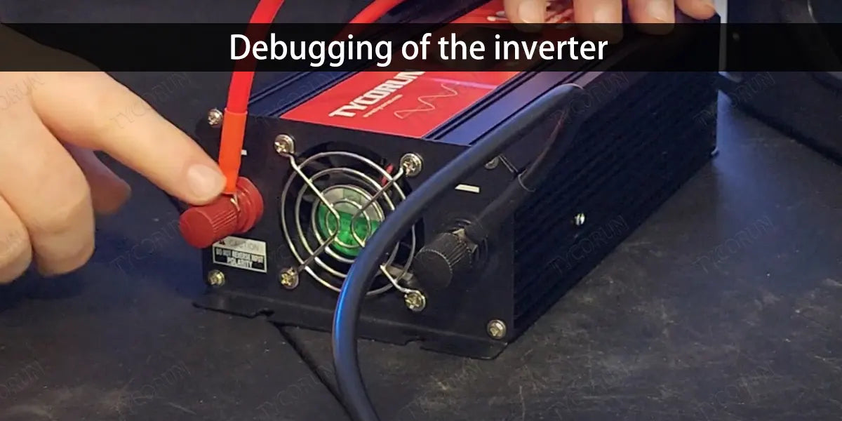 Debugging-of-the-inverter