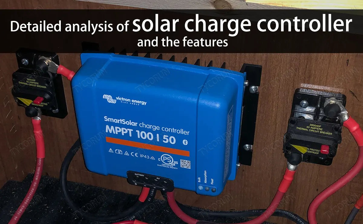 Detailed analysis of solar charge controller and the features
