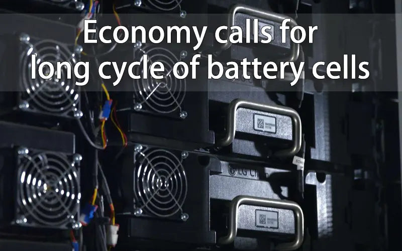 Economy calls for long cycle of battery cells