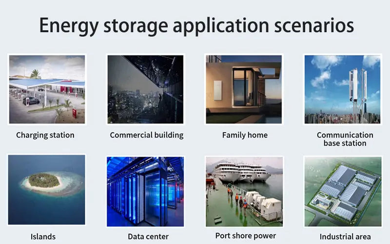 Energy storage application scenarios